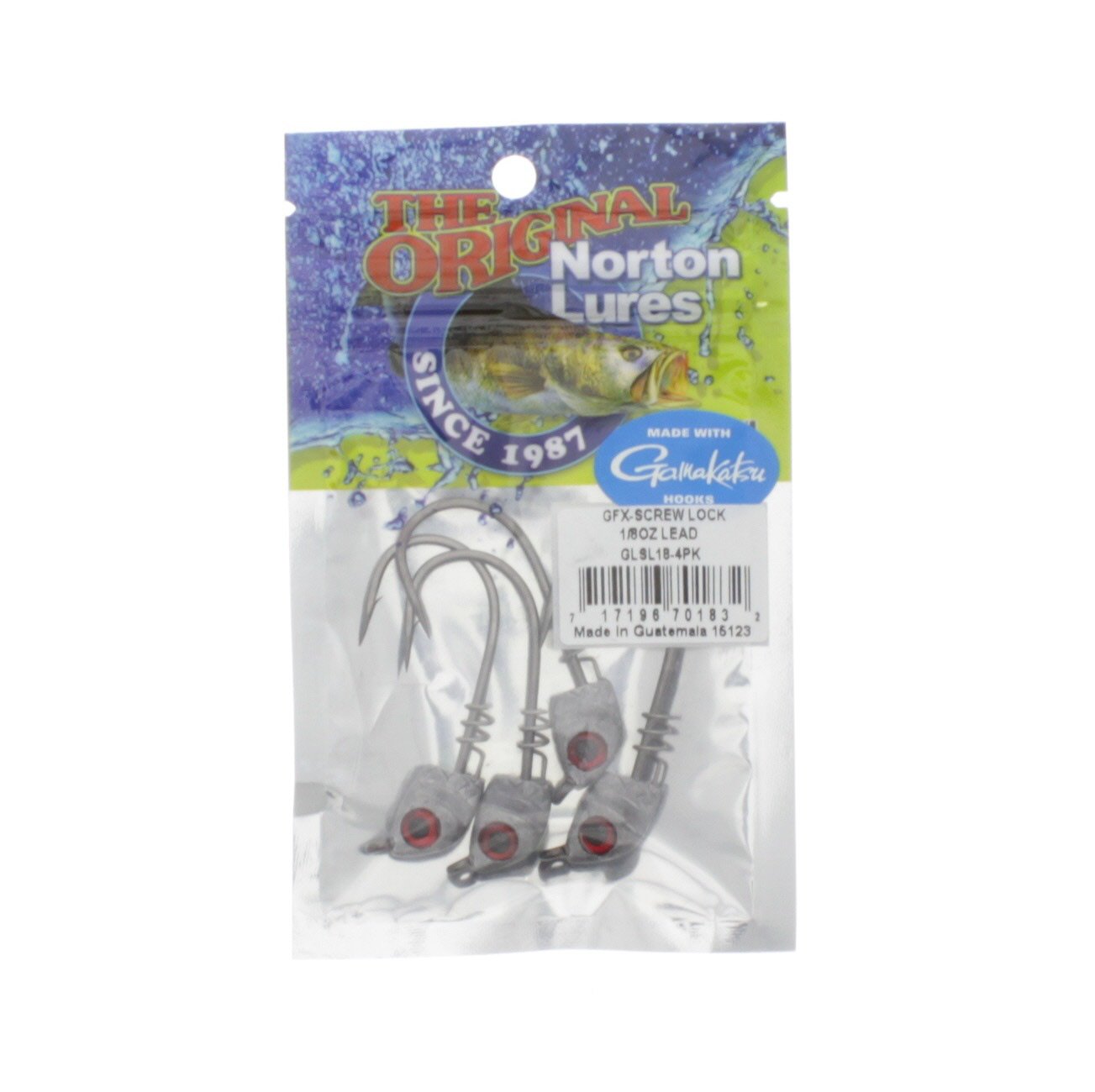 Norton Lures 1/8oz Lead Screw Lock Jighead Shop Patio & Outdoor at HEB