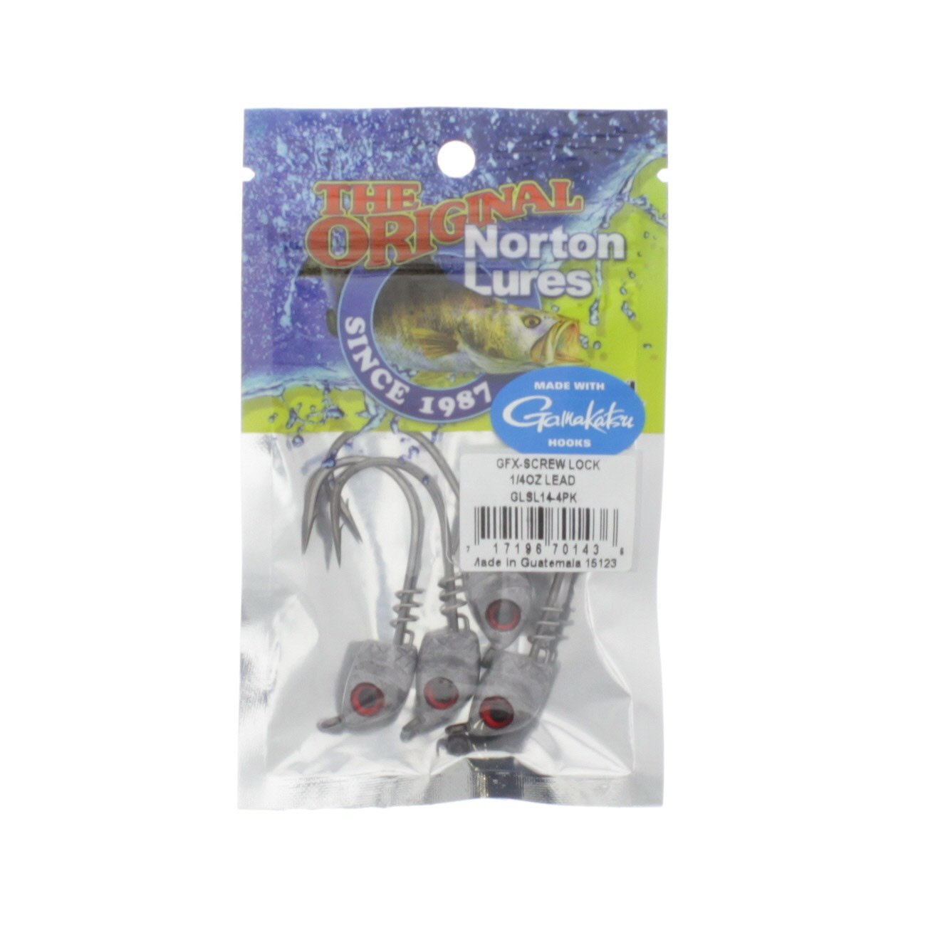 Norton Lures 1/4 oz Lead Screw Lock Jighead Shop Patio & Outdoor at HEB