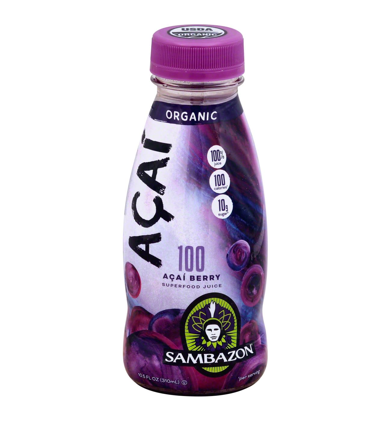 Sambazon 100 Acai Berry Superfood Juice; image 1 of 2