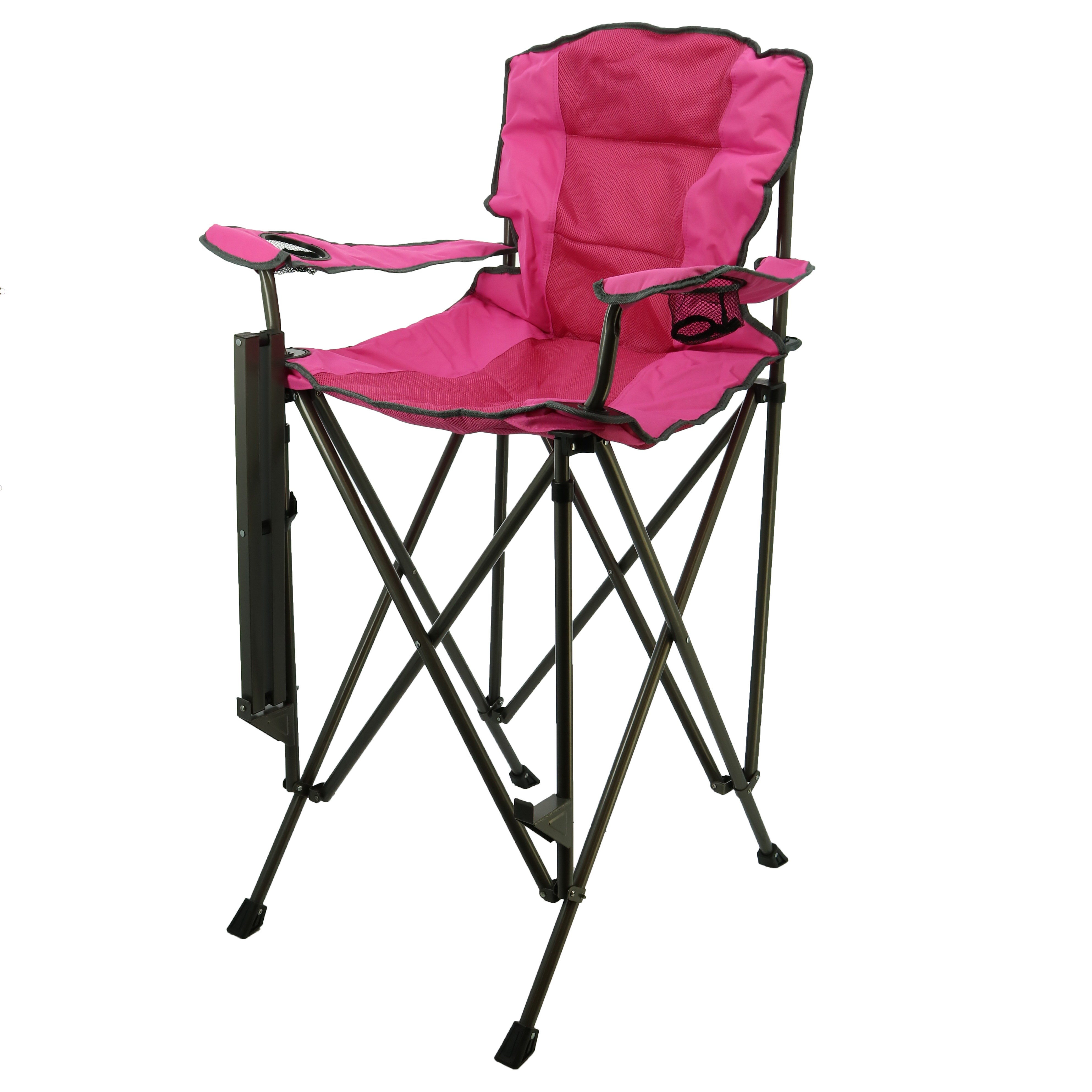 Outdoor Solutions Tall Boy Pink Folding Chair Shop Chairs & Seating