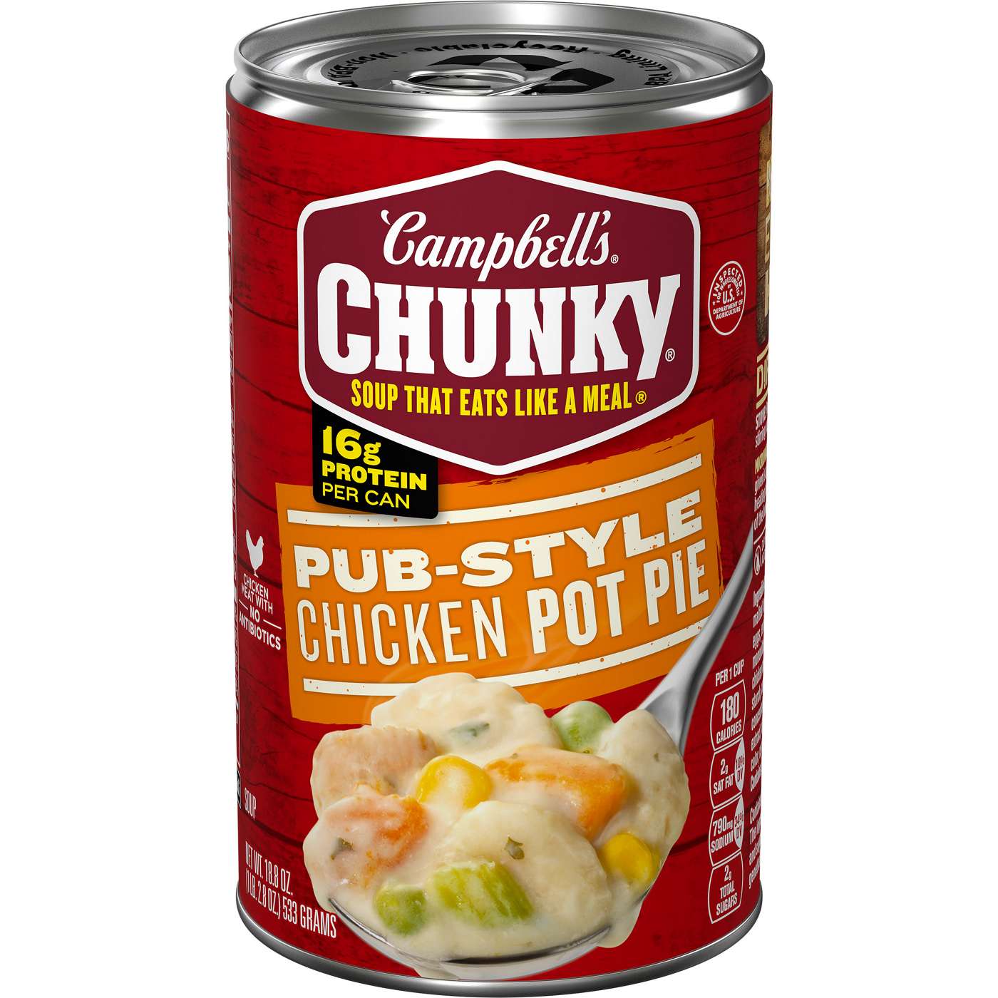 Campbell's Chunky Pub-Style Chicken Pot Pie Soup; image 1 of 9