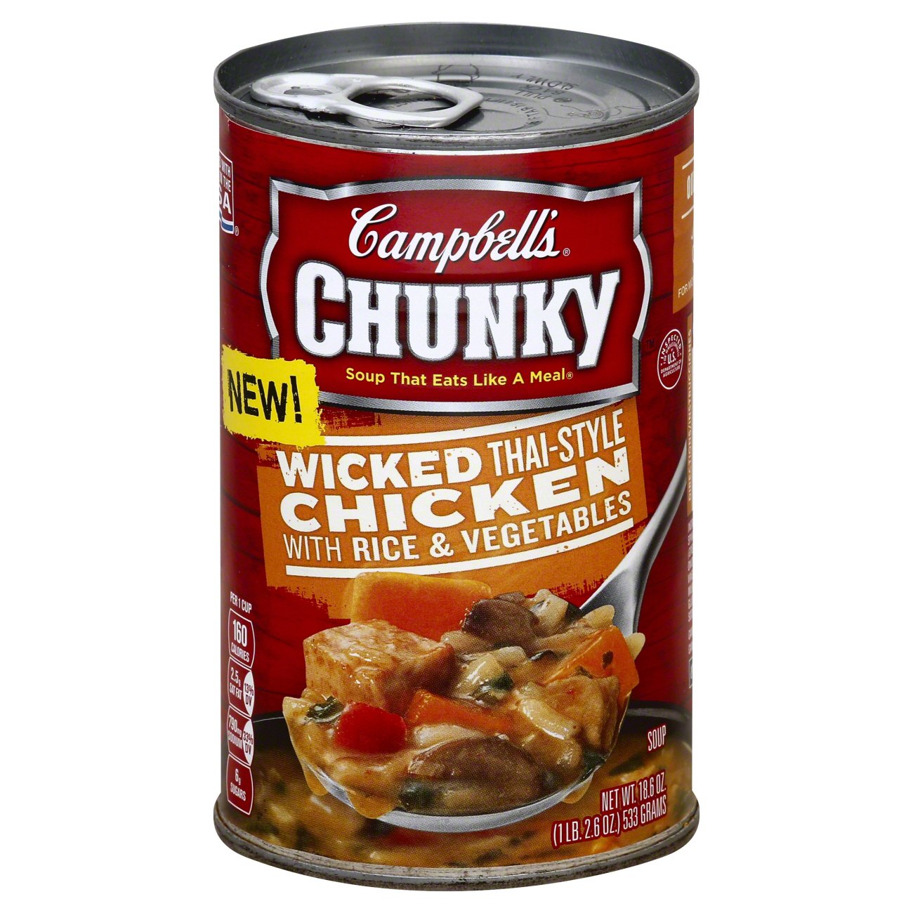 Campbell's Chunky Wicked Thai Chicken With Rice Shop Soups & Chili at