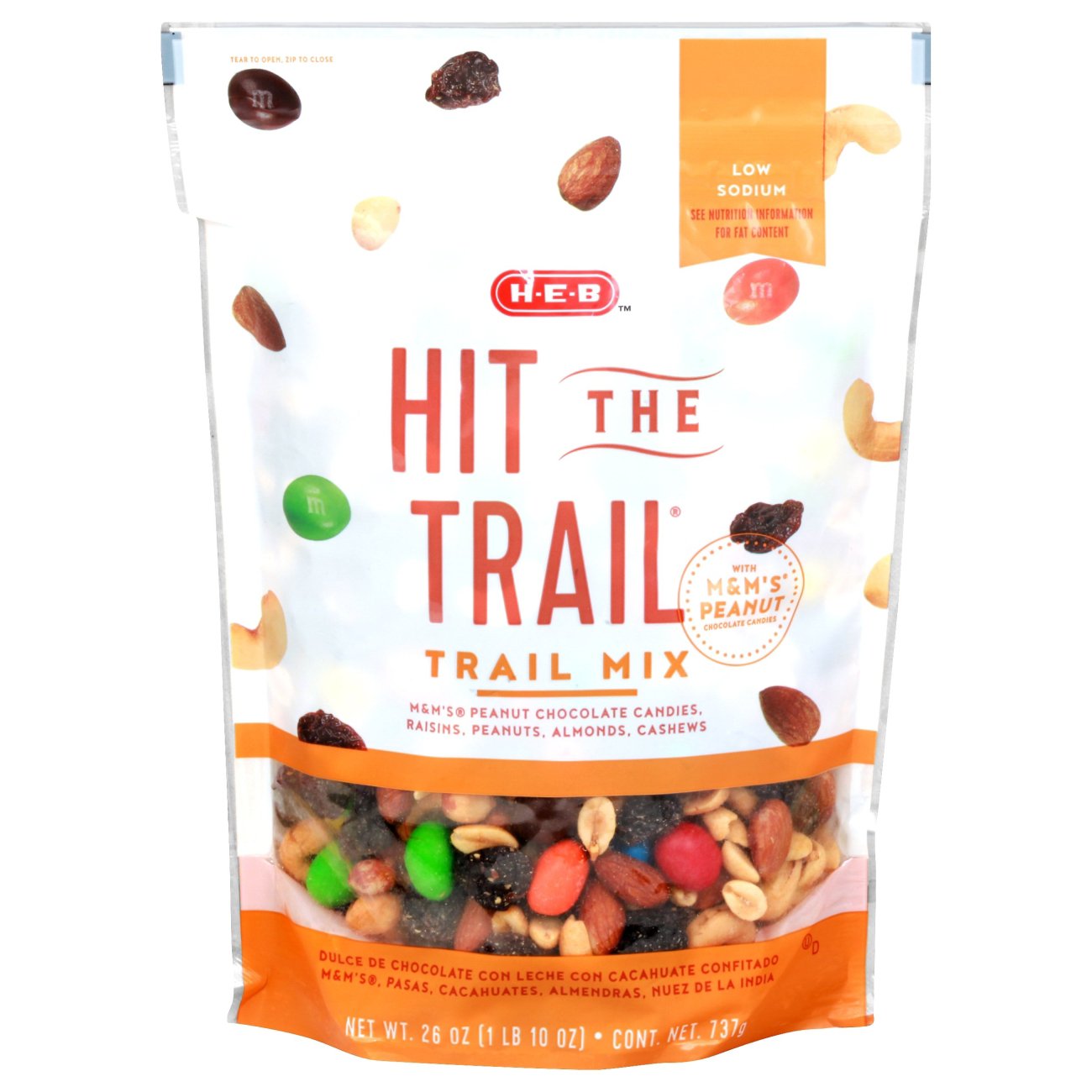 Energy Trail Mix, Peanuts & Chocolate Snack