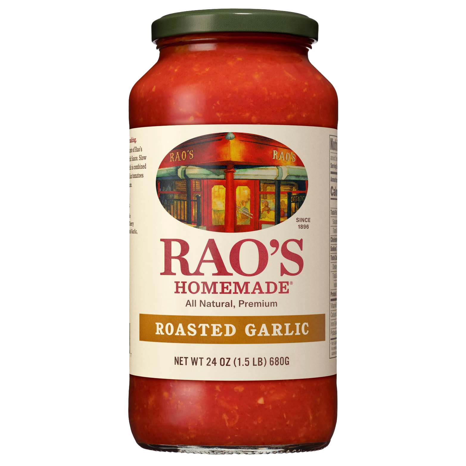 Rao's Homemade Roasted Garlic Pasta Sauce Shop Pasta sauces at HEB