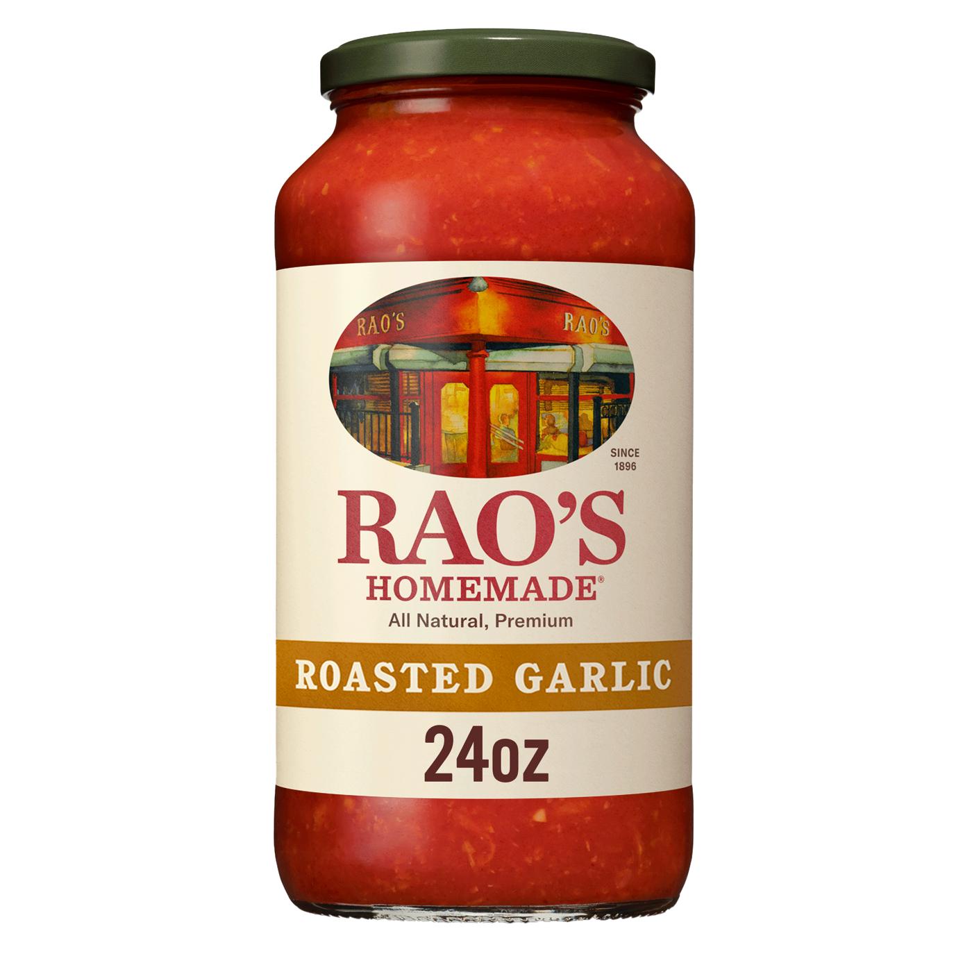 Rao's Homemade Roasted Garlic Pasta Sauce; image 1 of 2