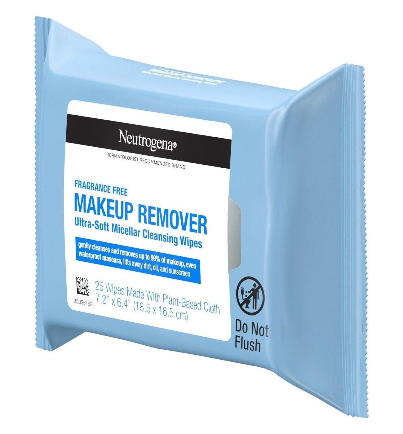 Neutrogena Makeup Remover Cleansing Towelettes - Fragrance Free; image 2 of 8