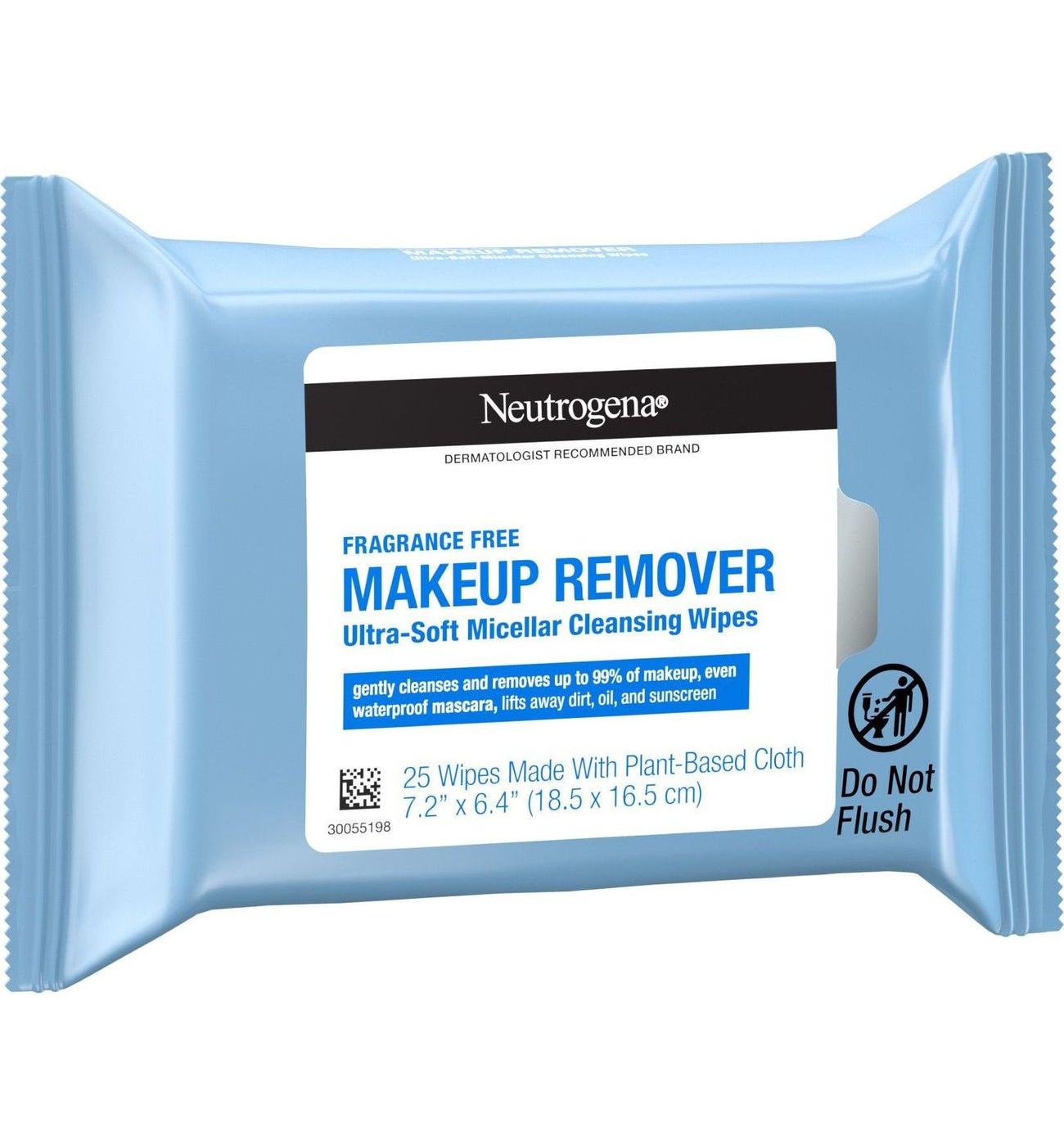 Neutrogena Makeup Remover Cleansing Towelettes - Fragrance Free; image 4 of 8