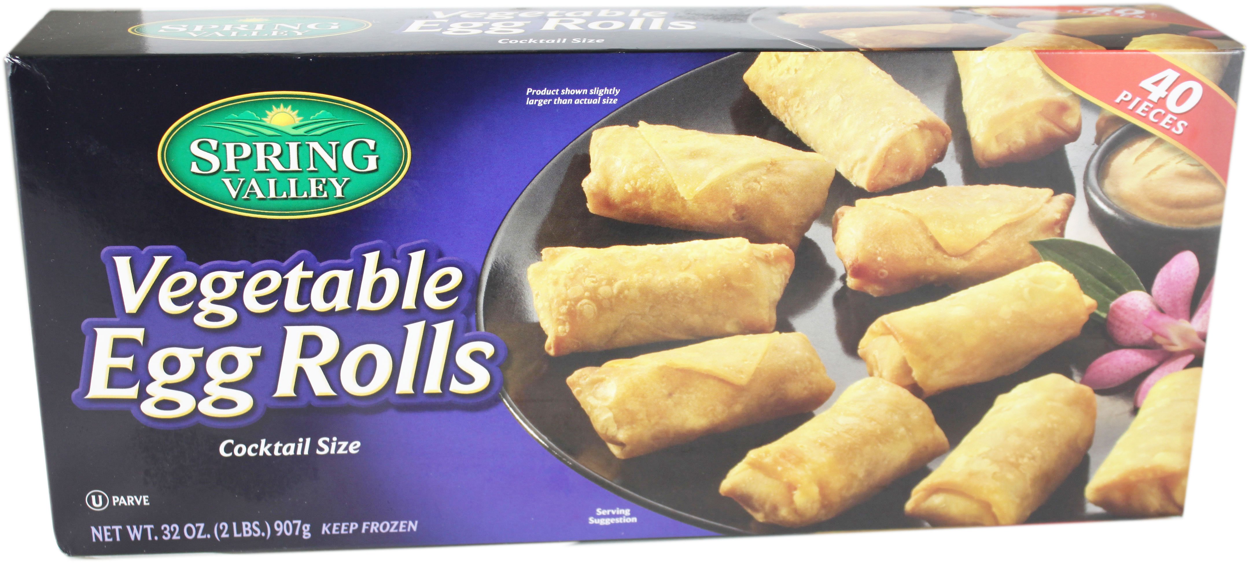 Spring Valley Vegetable Egg Rolls Shop Appetizers at HEB