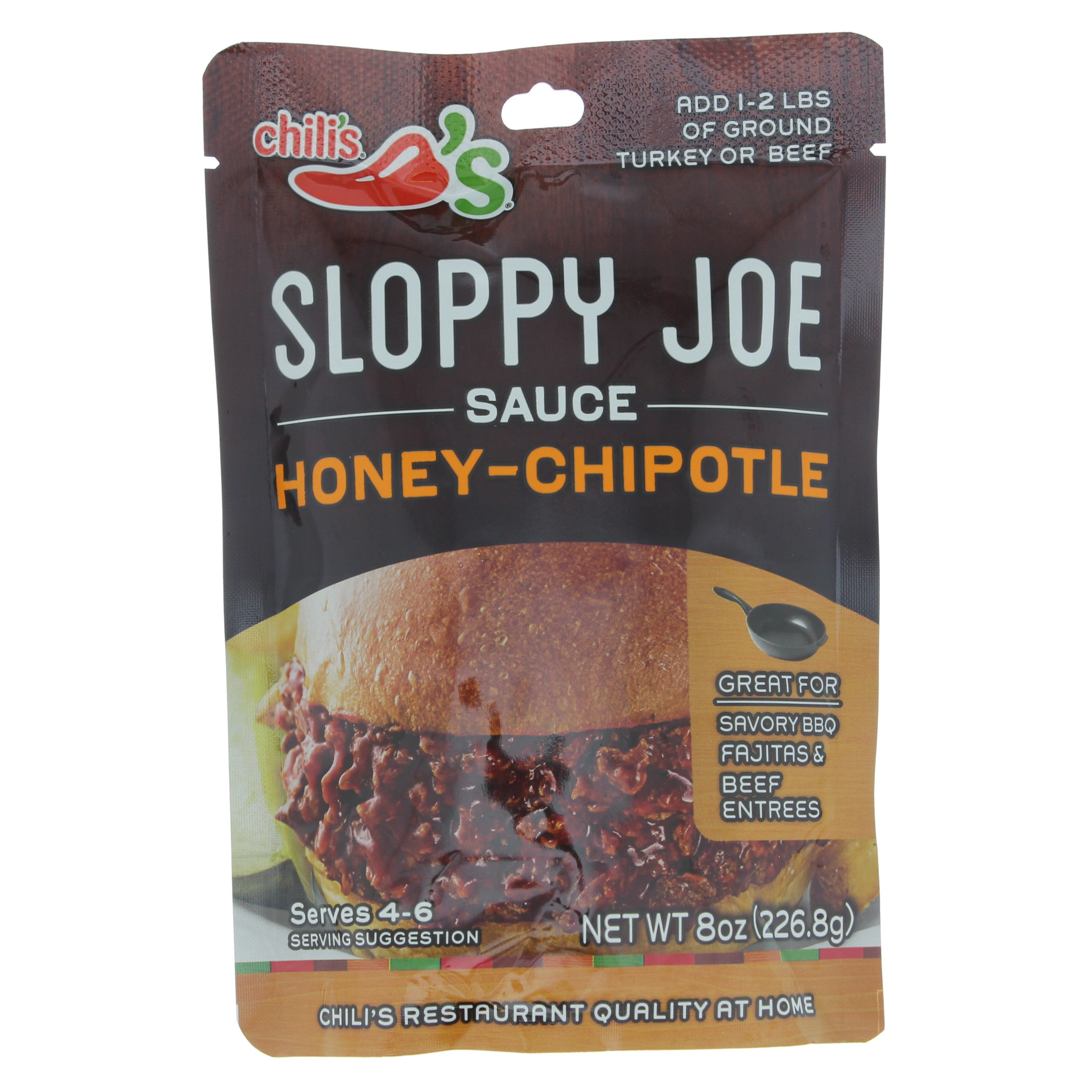 Chili's Sloppy Joe Sauce, Honey Chipotle - Shop Cooking Sauces at H-E-B