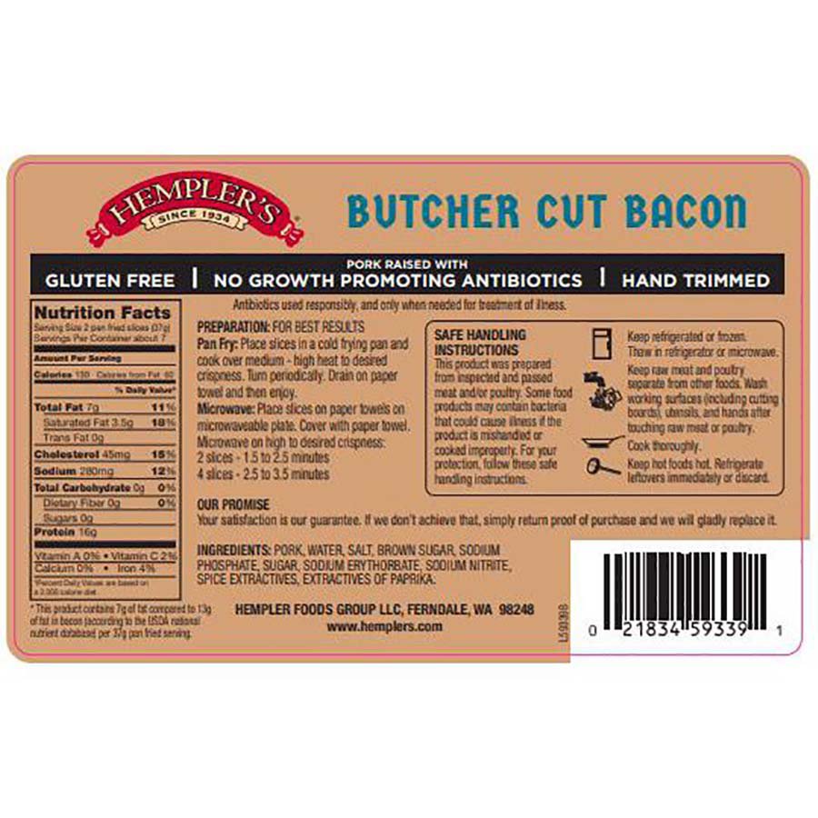 Hempler's European Center Cut Bacon - Shop Bacon At H-E-B