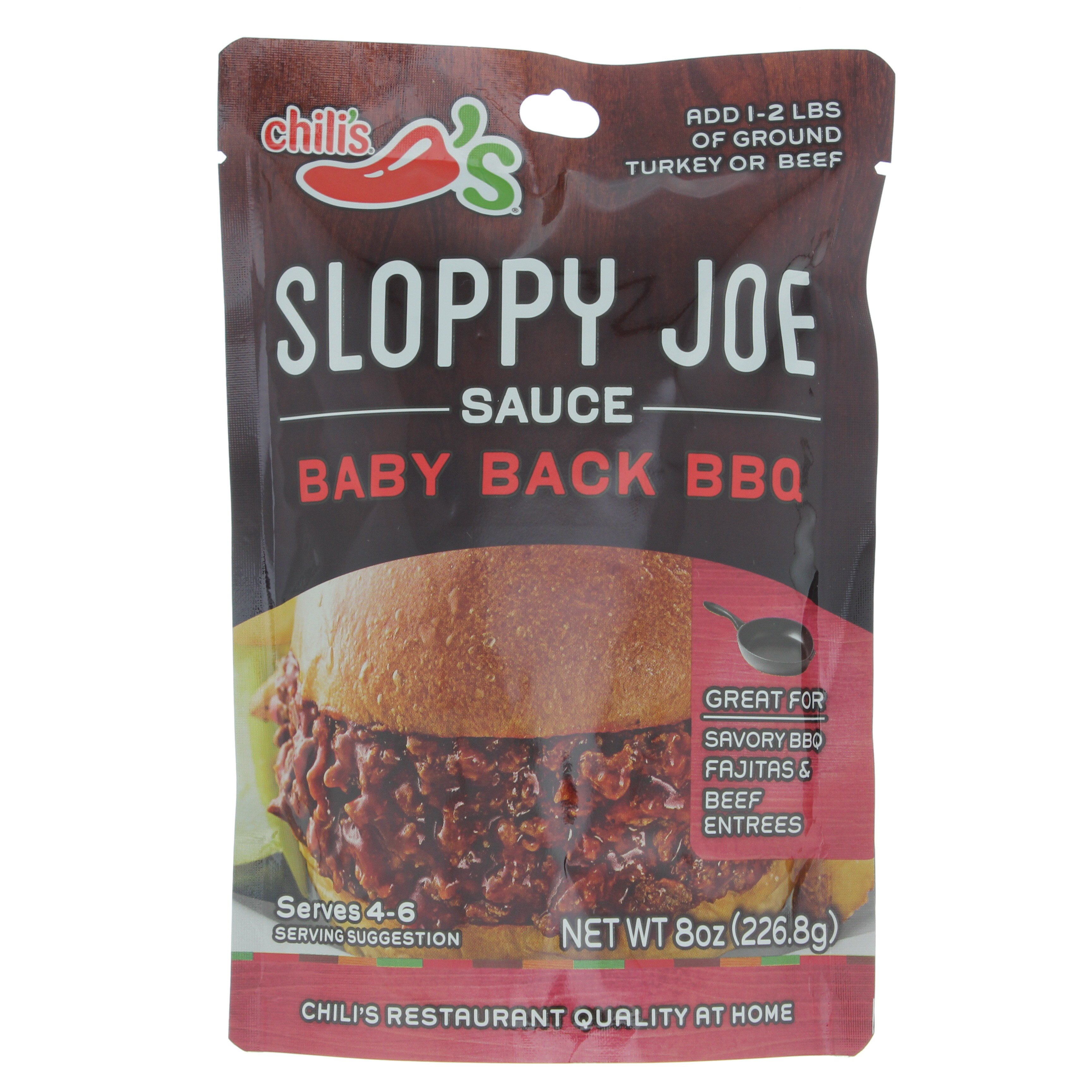 Chili's Baby Back BBQ Sloppy Joe Sauce Shop Cooking Sauces at HEB