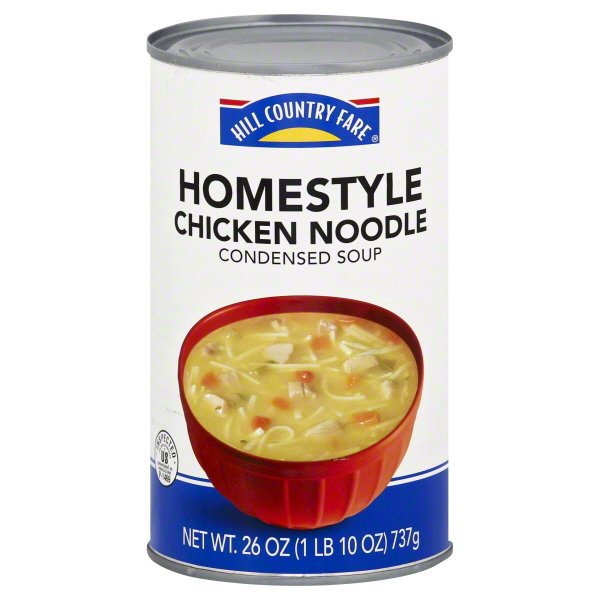 Hill Country Fare Condensed Homestyle Chicken Noodle Soup Shop Soups Chili At H E B