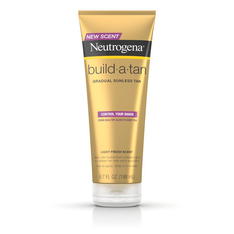 Neutrogena BuildATan Gradual Sunless Tanning Lotion Shop Sunscreen