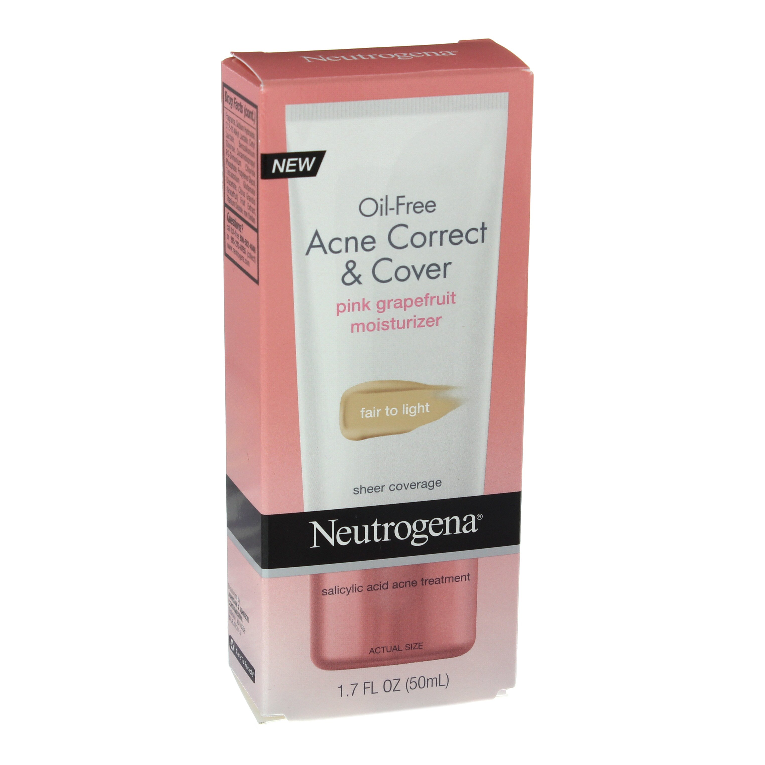 neutrogena oil free acne correct and cover