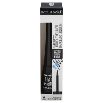 Wet n Wild H2O Proof Liquid Waterproof Eyeliner - Black