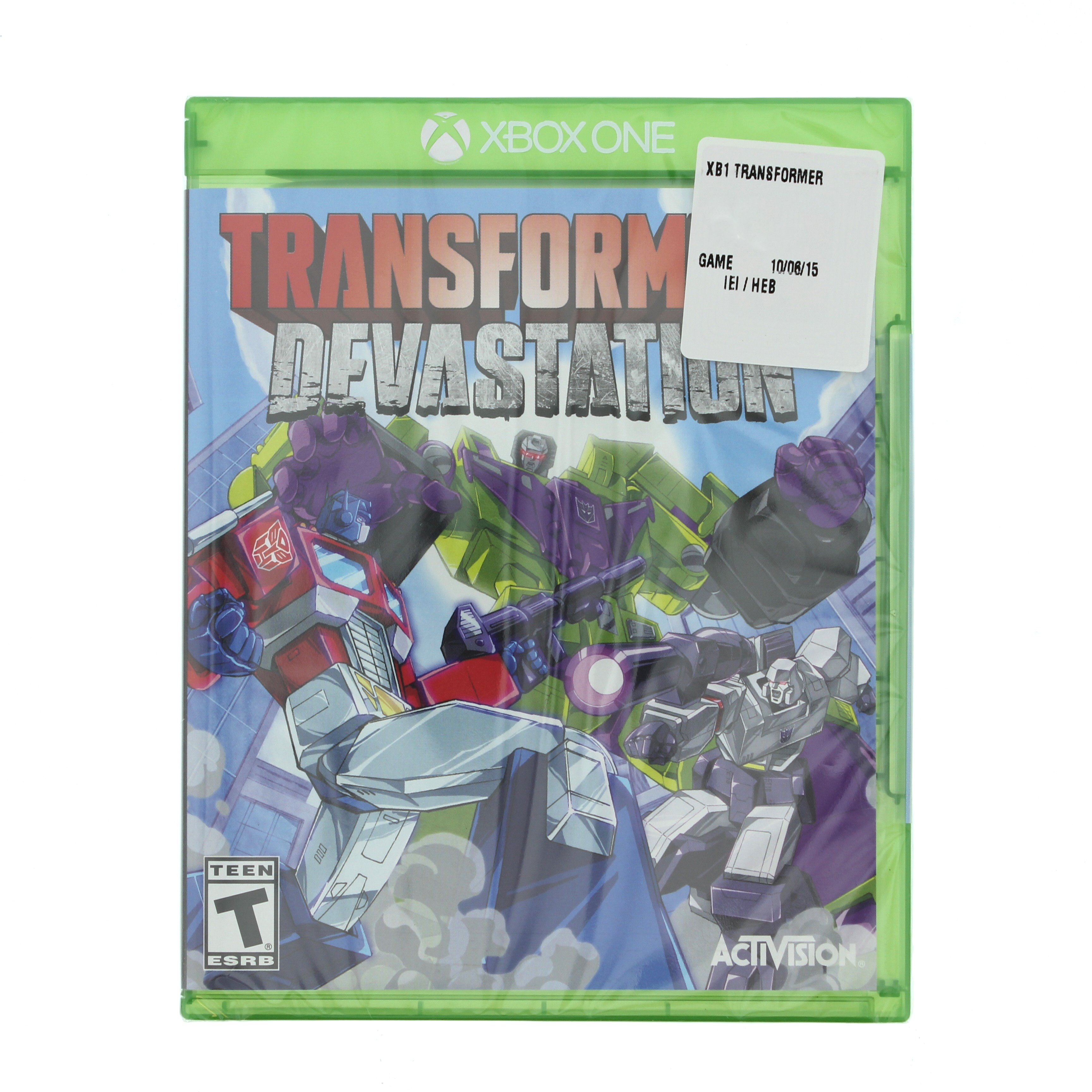 transformers devastation xbox one