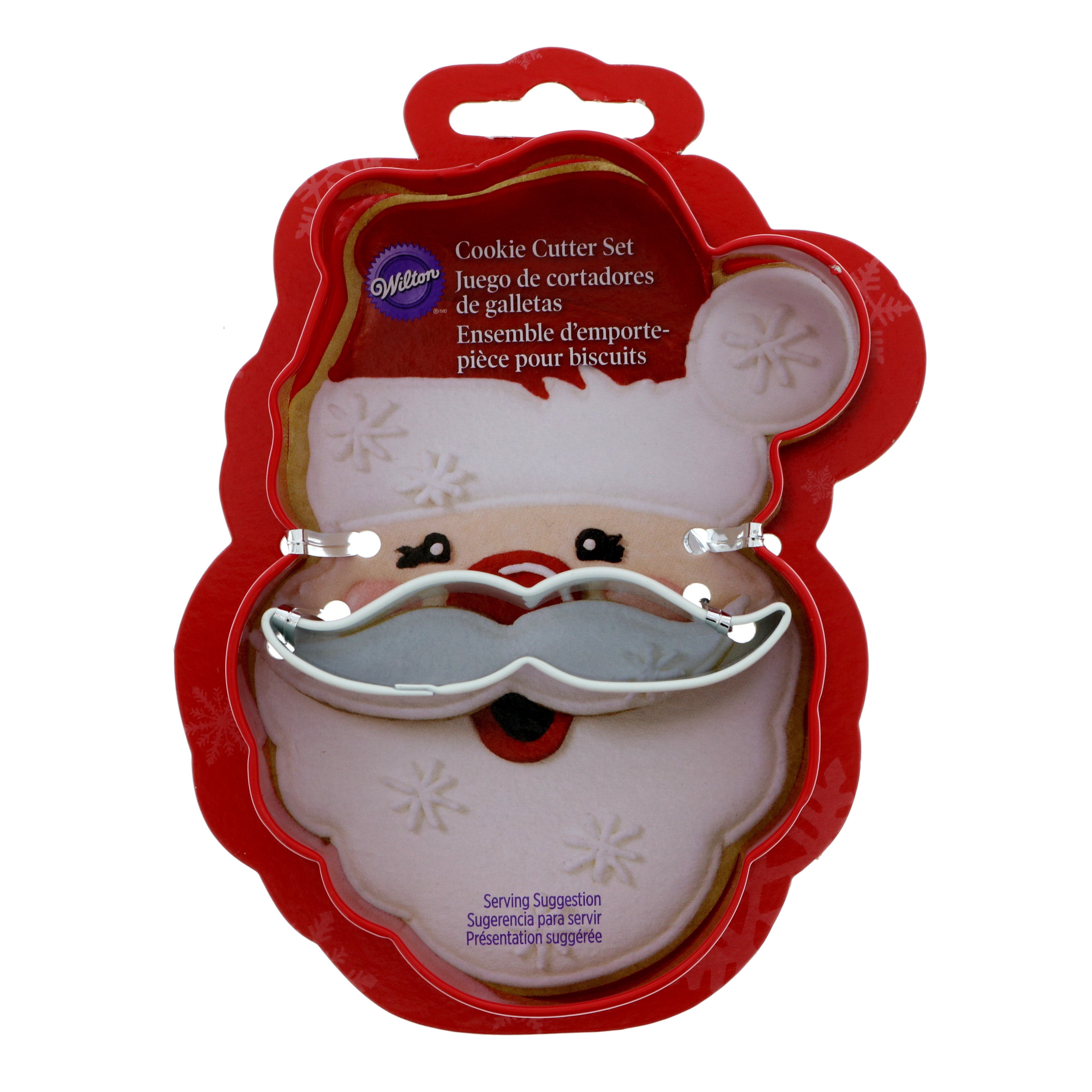 Wilton Santa Face Cookie Cutter Set Shop Baking Tools at HEB