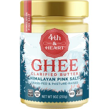 4th & Heart Ghee Clarified Butter - Himalayan Pink Salt