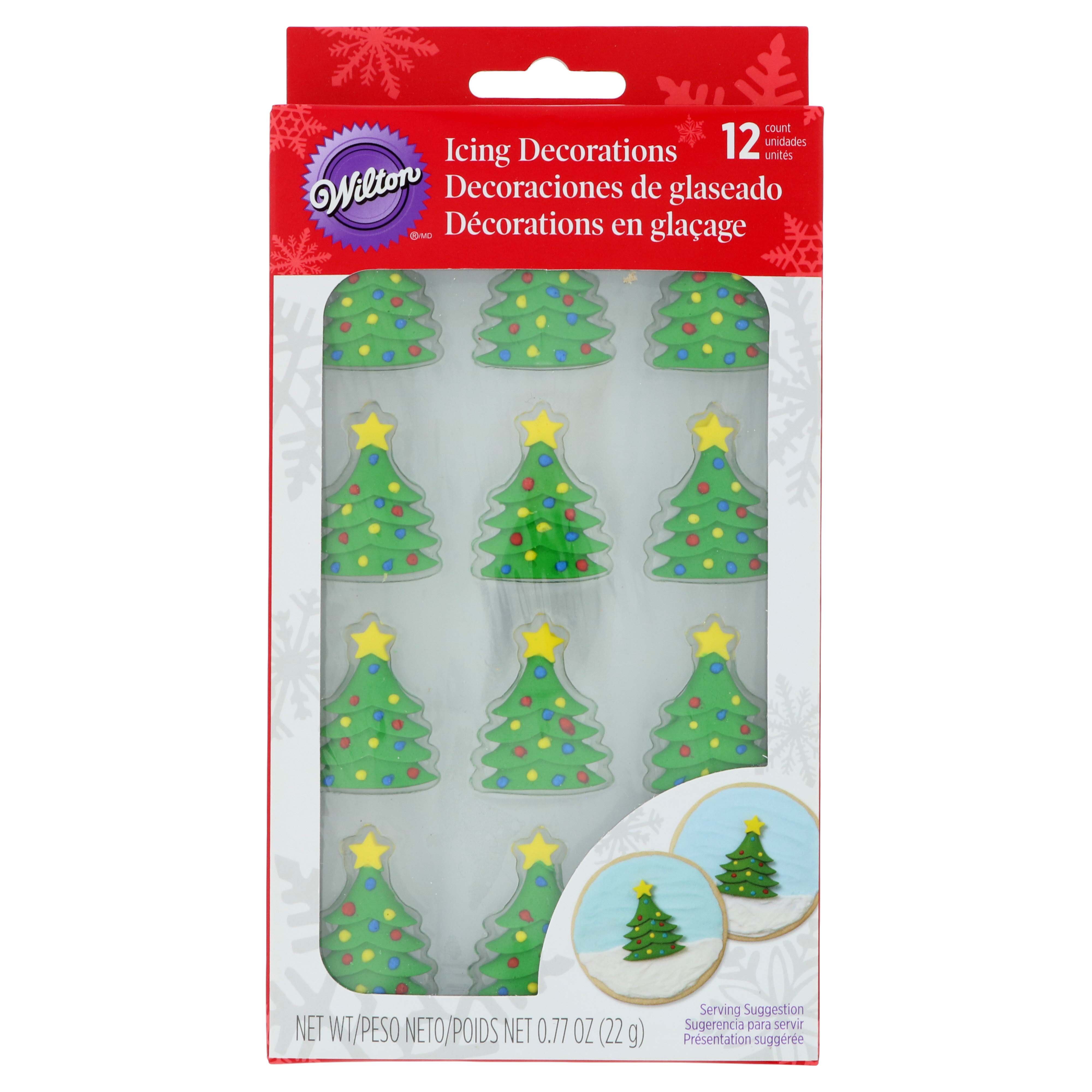 Wilton Christmas Tree Icing Decorations Shop Icing & Decorations at HEB