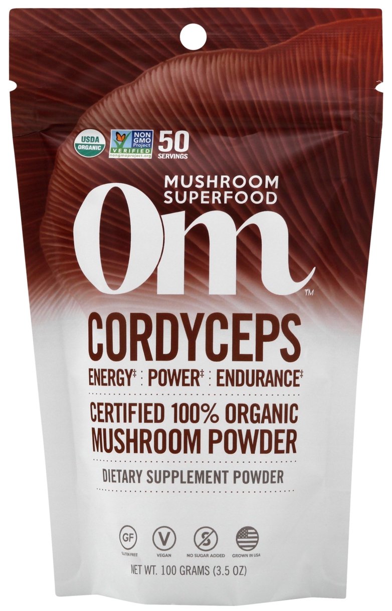 Om Cordyceps Mushroom Superfood Powder, 3.5 oz