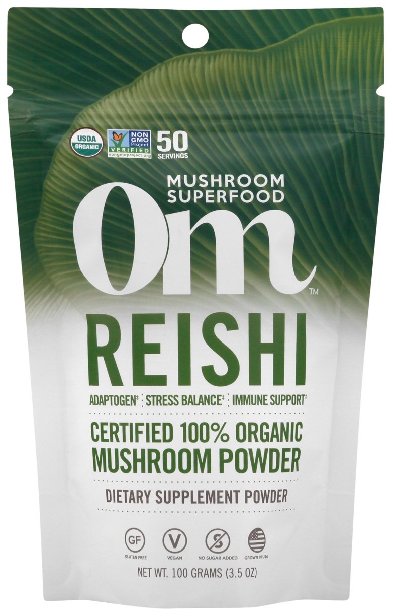 Om Reishi Mushroom Superfood Powder, 3.5 oz