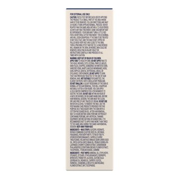 Nair Wax Ready Strips Face, 40 ct