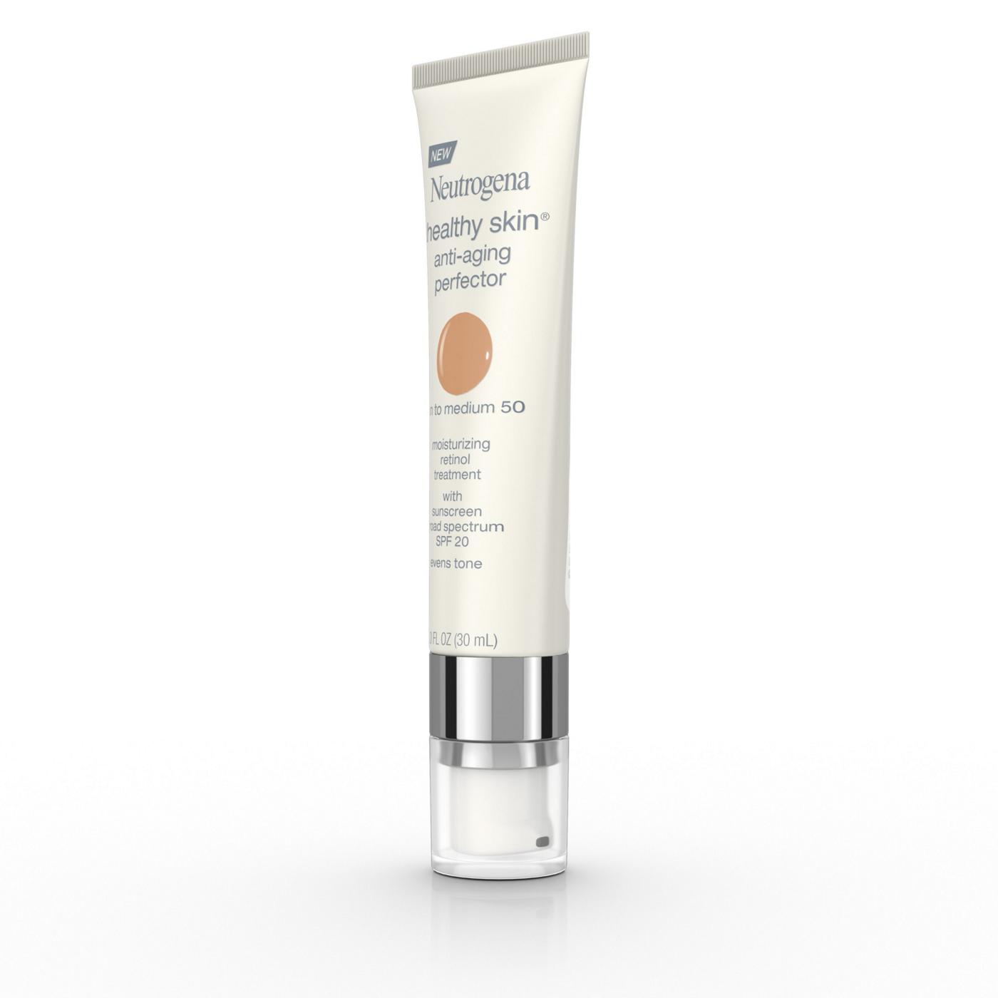 Neutrogena Healthy Skin Anti-Aging Moisturizer - Tan to Medium; image 4 of 6