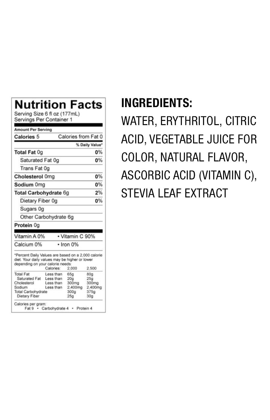 Hapi Water Grape D'vine Fortified Water 6.75 oz Pouches; image 3 of 3