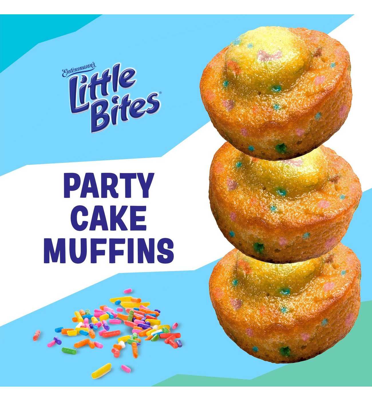 Entenmann's Little Bites Party Cake Mini Muffins Packs; image 5 of 14