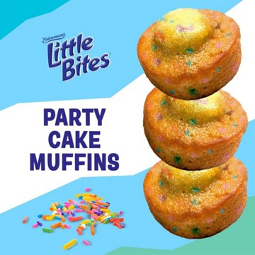 Entenmann's Little Bites Party Cake Mini Muffins Packs, 5 ct