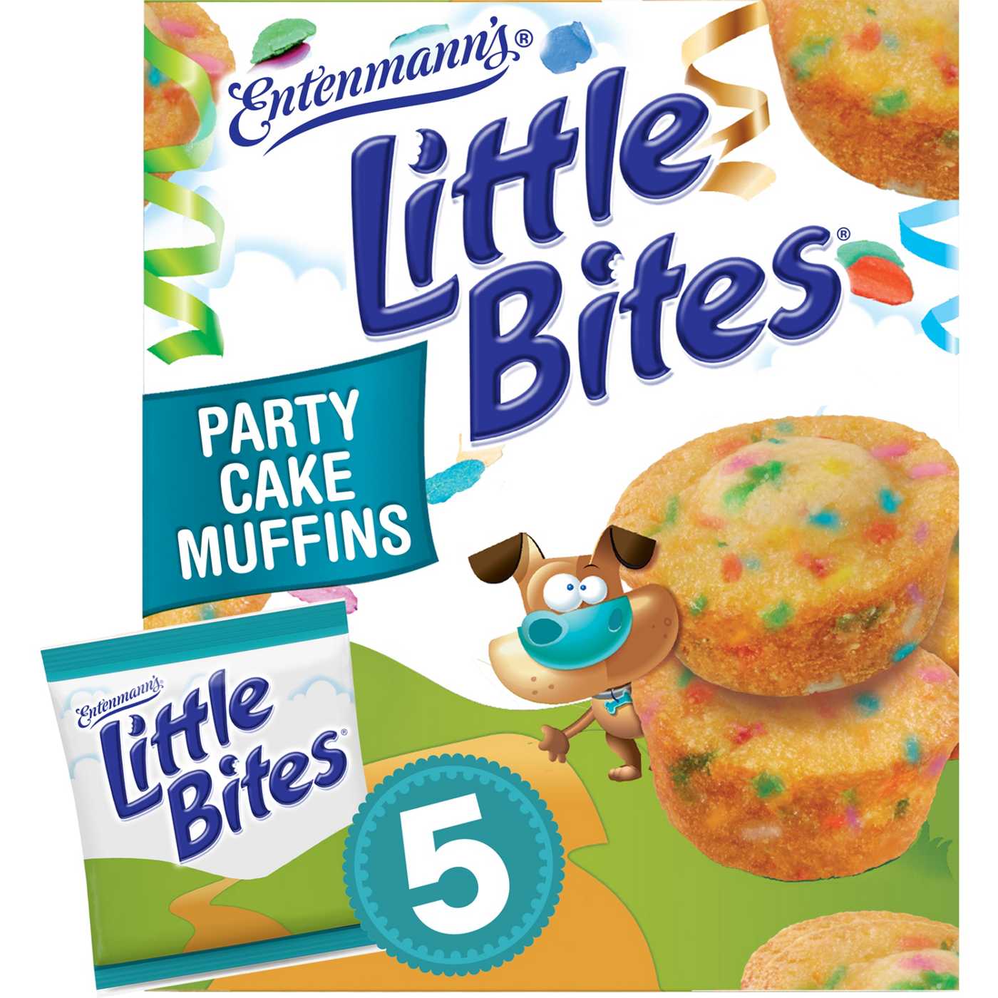 Entenmann's Little Bites Party Cake Mini Muffins; image 1 of 3