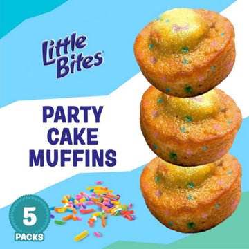 Entenmann's Little Bites Party Cake Mini Muffins Packs, 5 ct