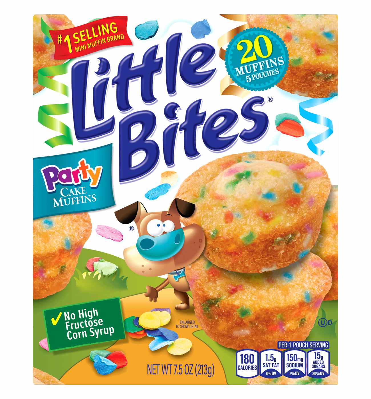 Entenmann's Little Bites Party Cake Mini Muffins Packs; image 12 of 14