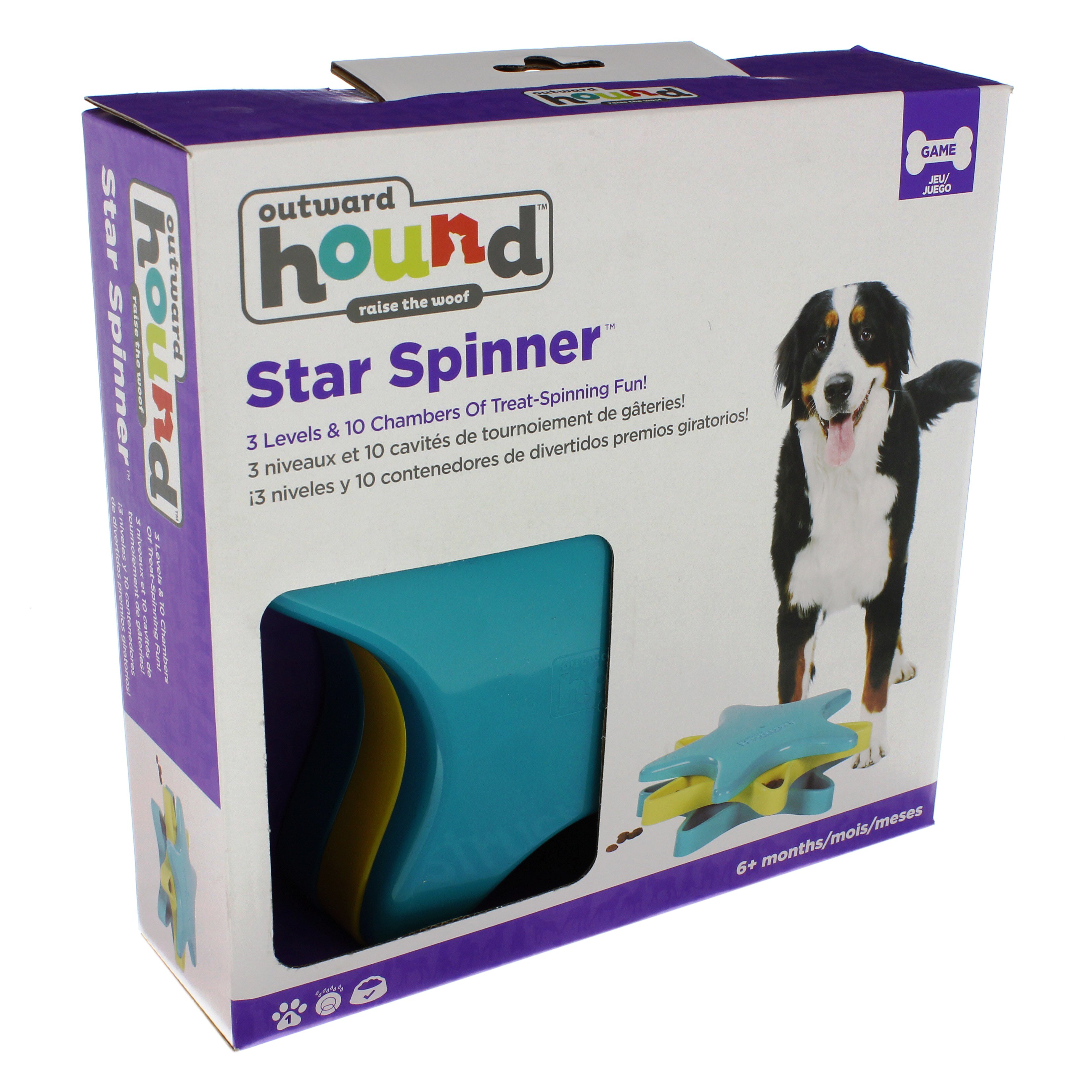 Outward hound sale star spinner