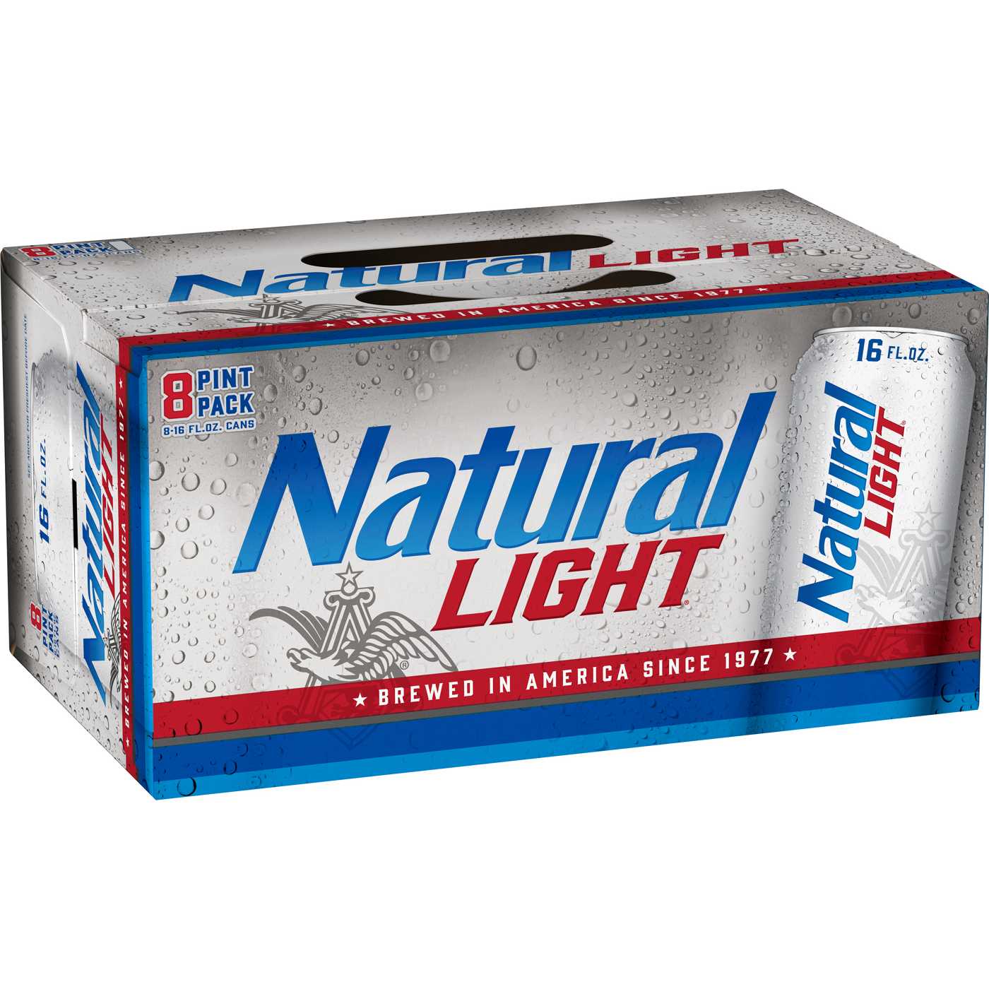 Natural Light Beer 16 oz Cans; image 1 of 2