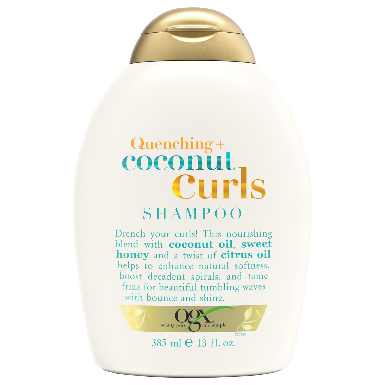 Renovering falsk impuls OGX Quenching + Coconut Curls Shampoo - Shop Shampoo & Conditioner at H-E-B