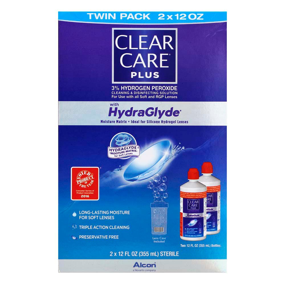 CLEAR CARE Plus HydraGlyde Cleaning & Disinfecting Solution Shop