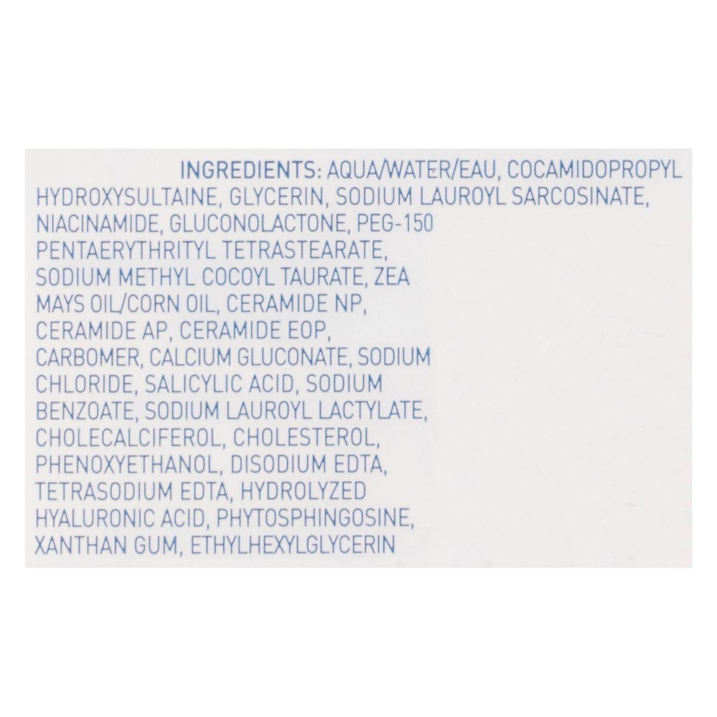 CeraVe Renewing SA Cleanser For Normal Skin; image 2 of 3