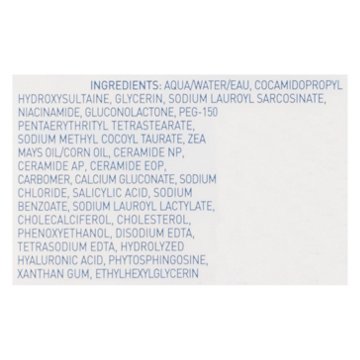 CeraVe Renewing SA Cleanser For Normal Skin, 8 oz