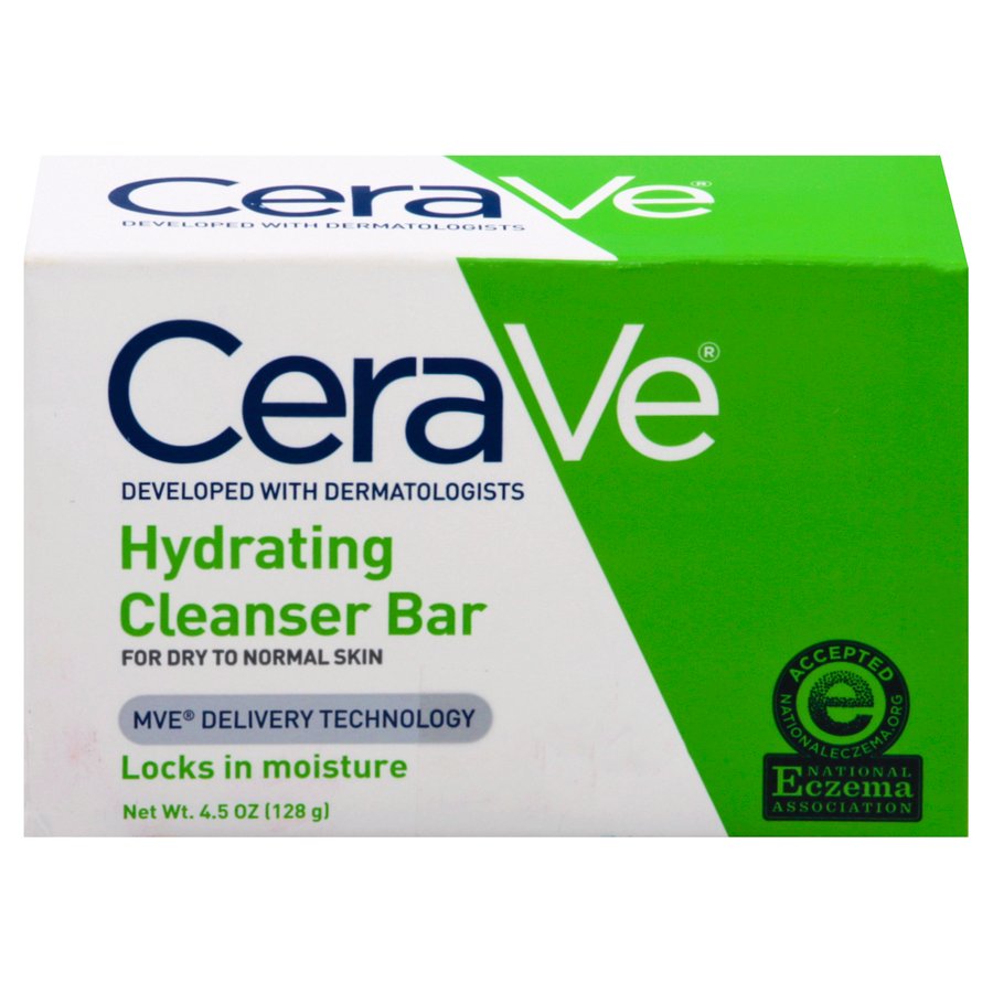 CeraVe Hydrating Cleanser Bar For Dry to Normal Skin Shop Facial