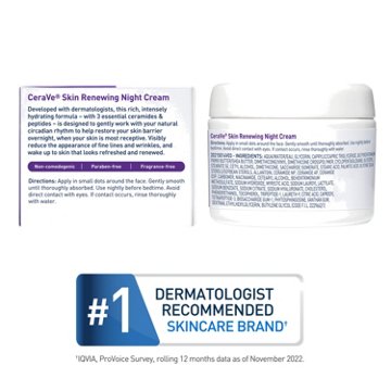 CeraVe Skin Renewing Night Cream, 1.7 oz