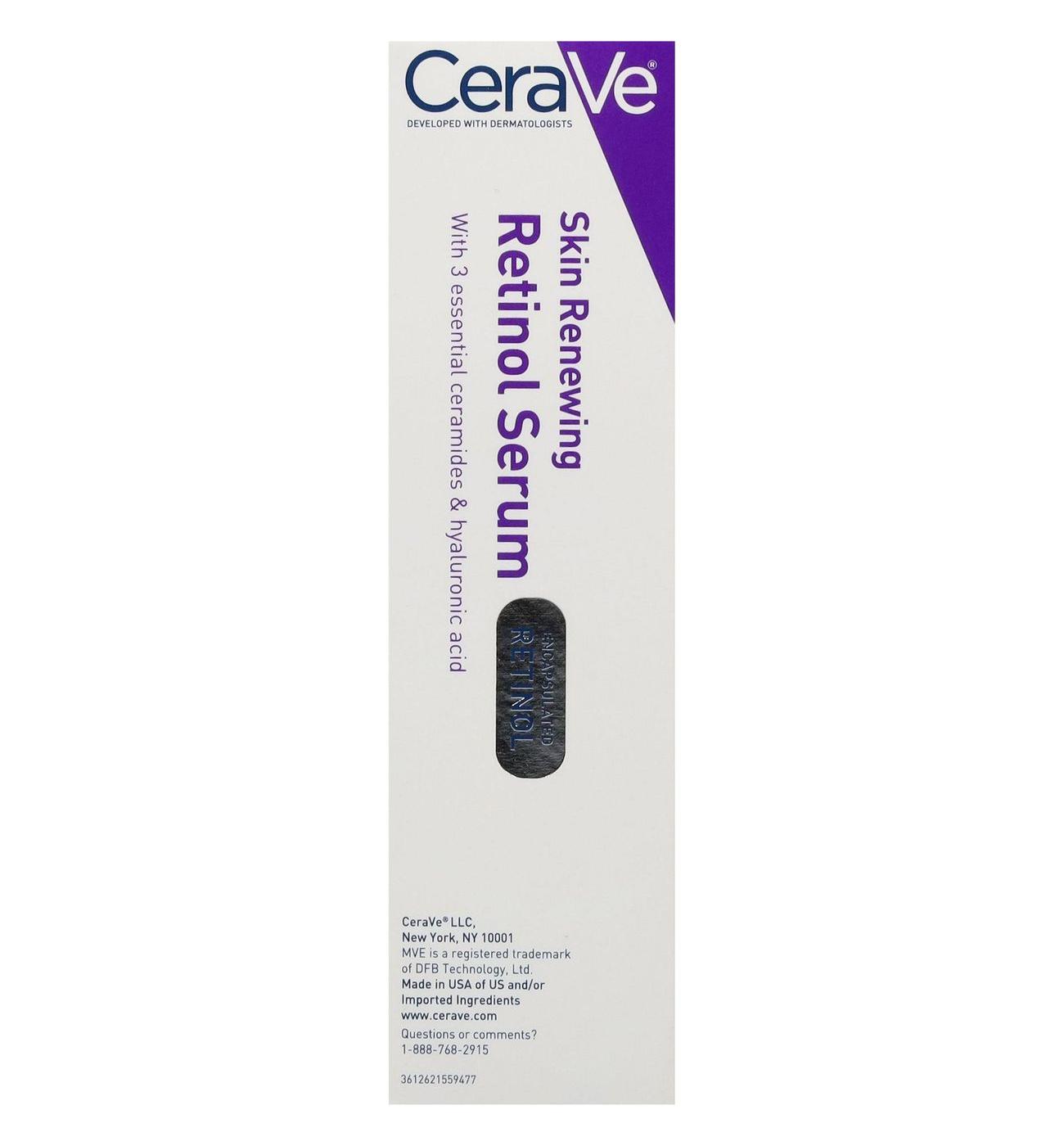 CeraVe Skin Renewing Retinol Serum; image 2 of 4