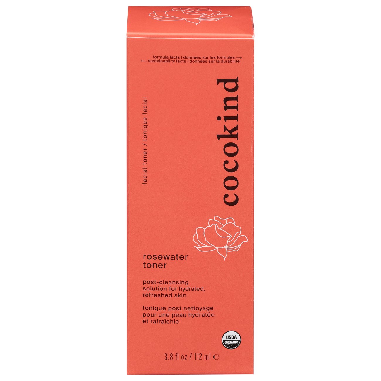 Cocokind Organic Rosewater Facial Toner Shop Toners at HEB