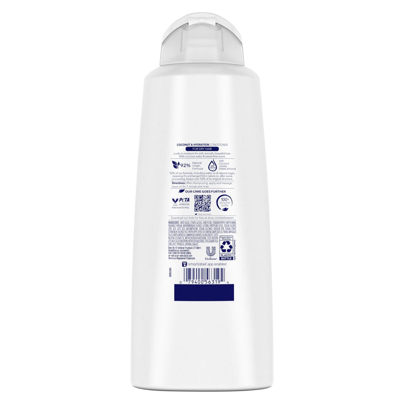 Dove Ultra Care Conditioner - Coconut & Hydration; image 3 of 12