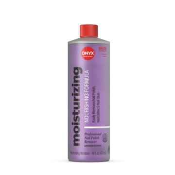 ONYX Professional Remover Moisturizing Formula Nail Polish Remover - Lavender, 16 oz