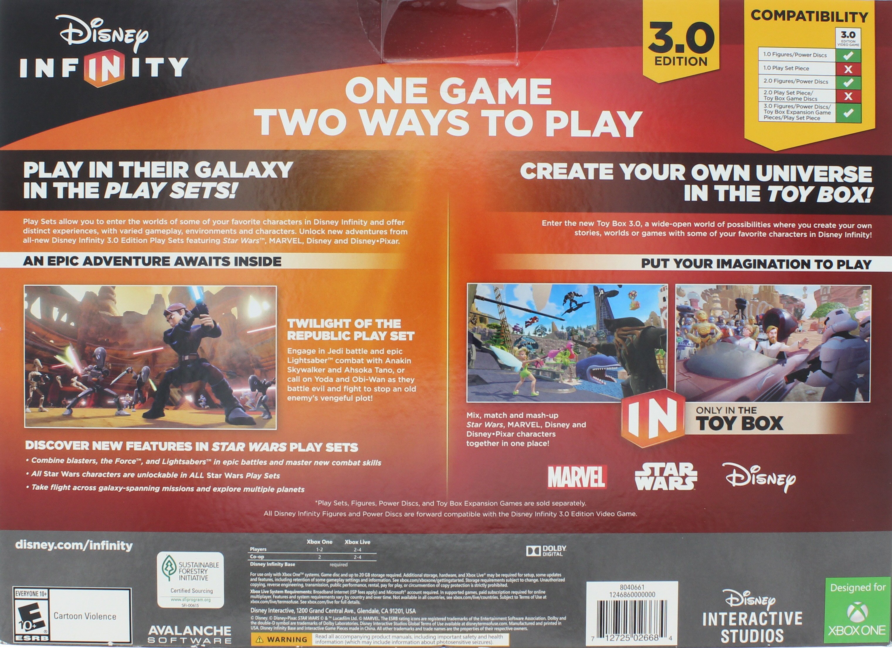 indsprøjte Snestorm forræder Disney Infinity 3.0 Xbox One Starter Pack - Shop at H-E-B