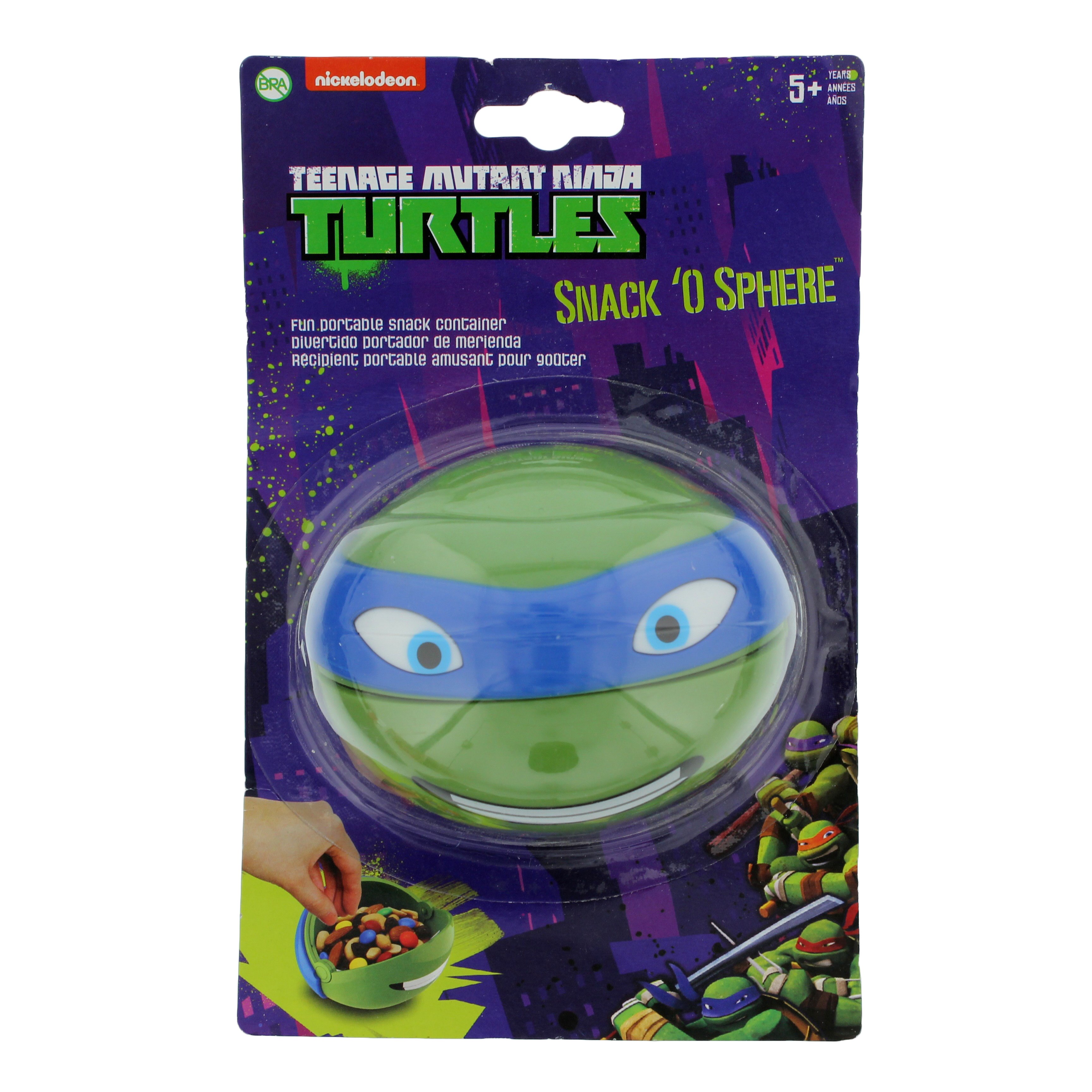 Evriholder Teenage Mutant Ninja Turtles Snack 'O Sphere, Assorted  Characters - Shop Food Storage at H-E-B