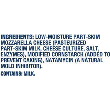Kraft Low Moisture Part-Skim Mozzarella Shredded Cheese