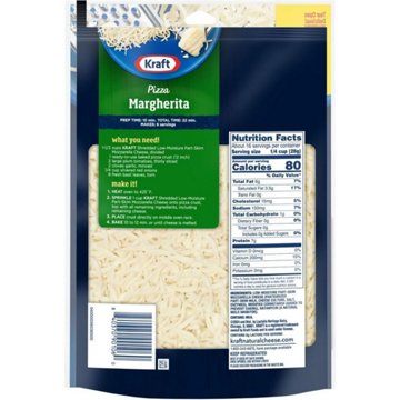 Kraft Low Moisture Part-Skim Mozzarella Shredded Cheese