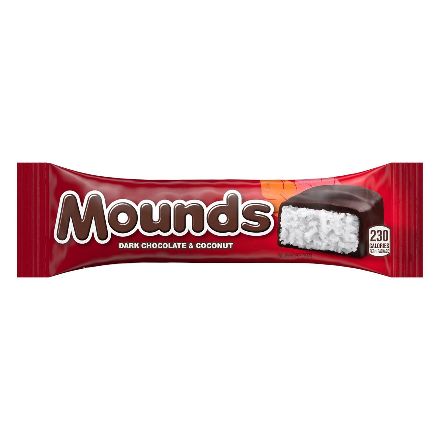 Mounds Dark Chocolate & Coconut Candy Bar; image 1 of 5